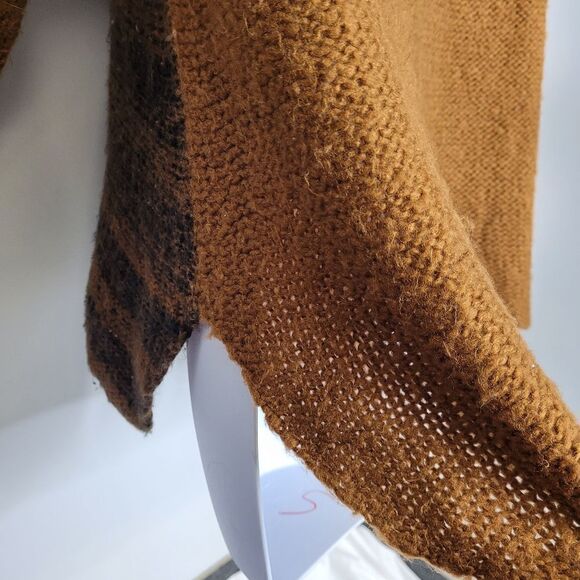 WOODEN SHIPS sweater rust color crew‎ neck oversized mohair blend S/M - Picture 5 of 9